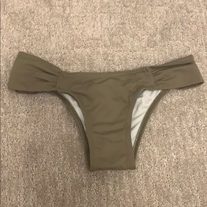 San Lorenzo Olive Bikini Bottom
